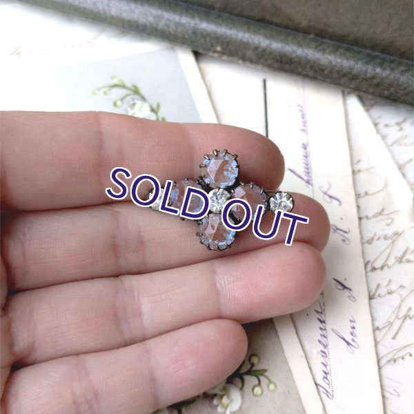 画像12: ローズカットサフィレットのブローチ (12)