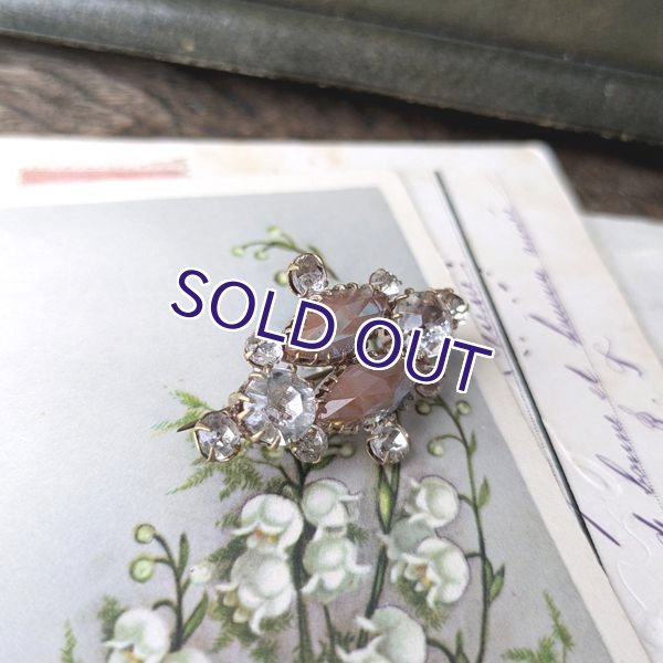 画像5: ダブルマーキスサフィレットのブローチ (5)