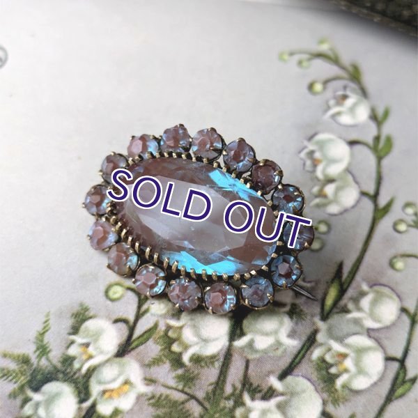 画像3: オーバルサフィレットのデイジーブローチA (3)