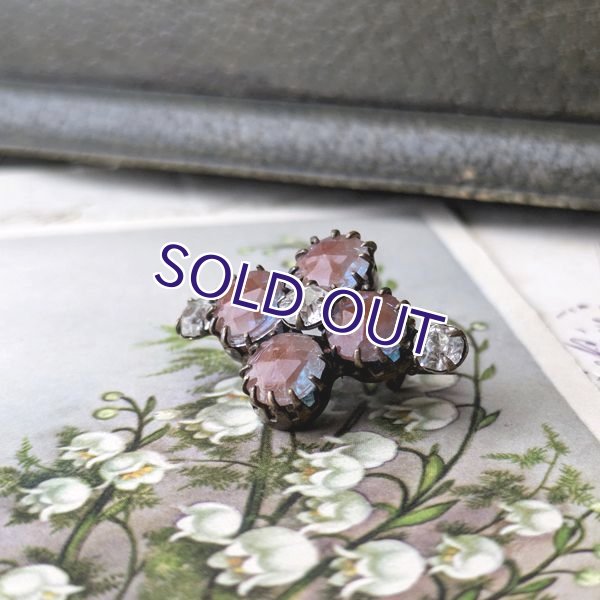 画像4: ローズカットサフィレットのブローチ (4)