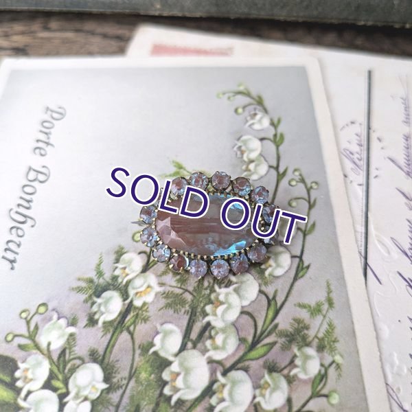 画像4: オーバルサフィレットのデイジーブローチA (4)