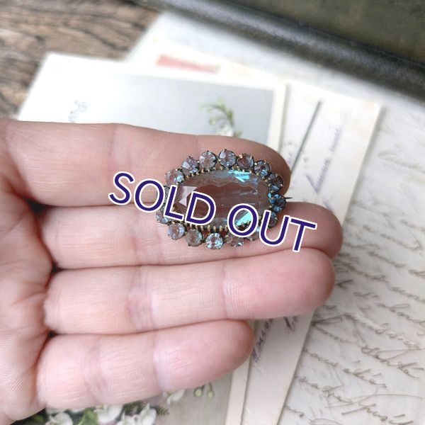 画像13: オーバルサフィレットのデイジーブローチA (13)