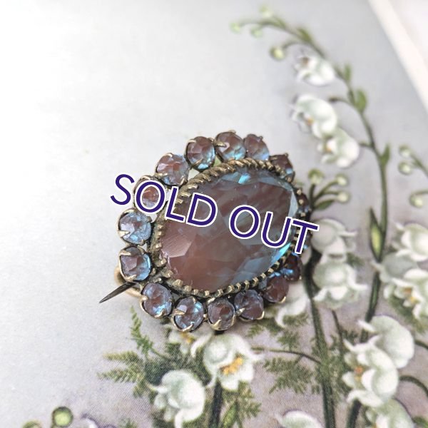 画像6: オーバルサフィレットのデイジーブローチA (6)