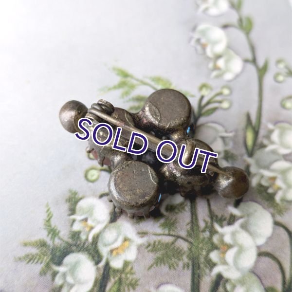 画像8: ローズカットサフィレットのブローチ (8)