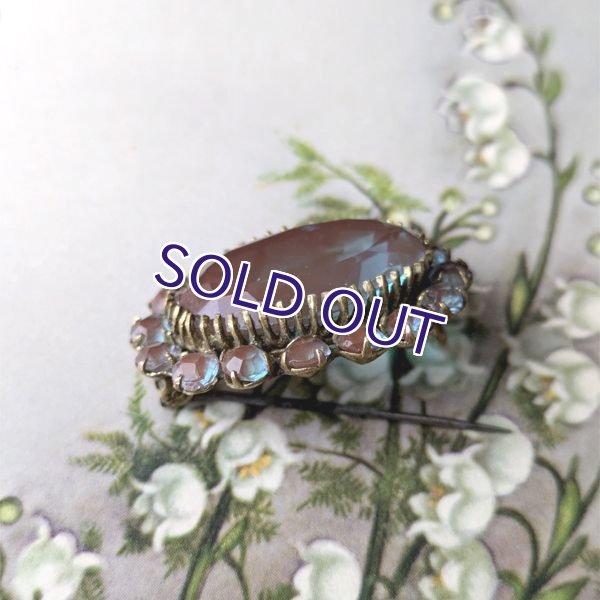 画像10: オーバルサフィレットのデイジーブローチA (10)