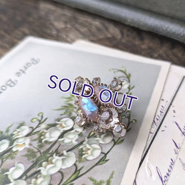 画像6: ダブルマーキスサフィレットのブローチ (6)