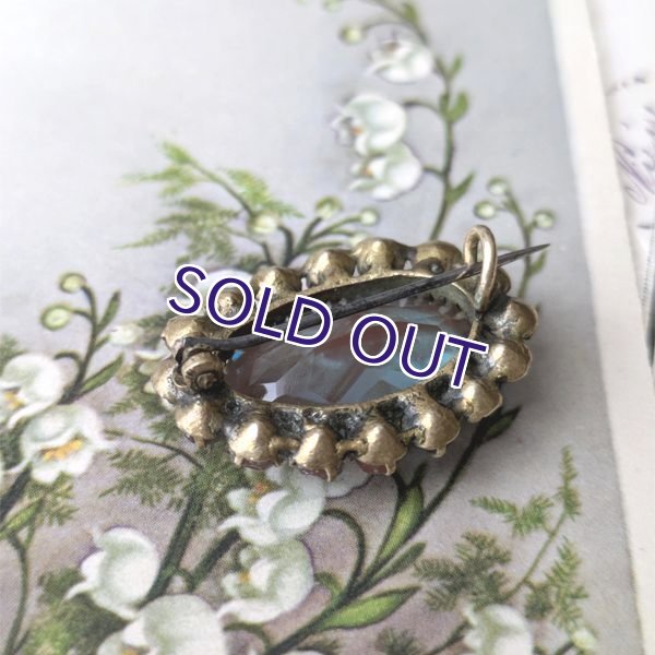 画像8: オーバルサフィレットのデイジーブローチA (8)