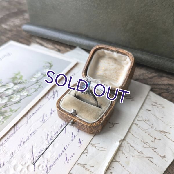 画像11: クッション型サフィレットのシルバーリングB (11)