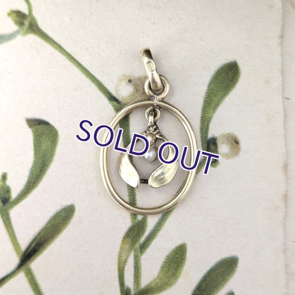 画像2: FIX ヤドリギのゴールドペンダント (2)