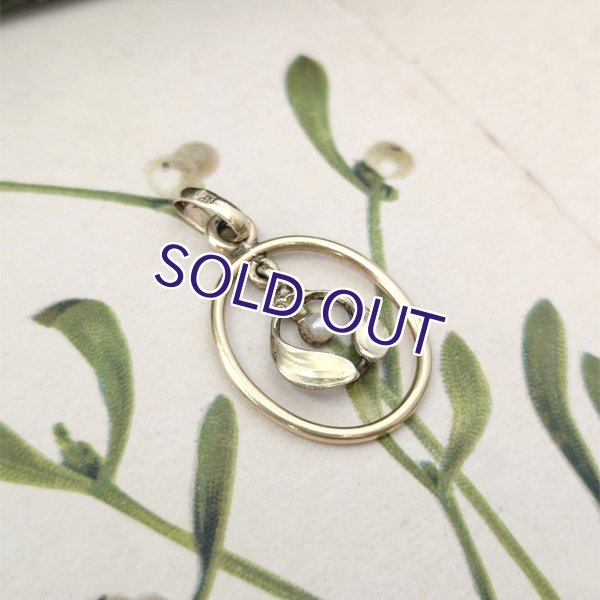 画像4: FIX ヤドリギのゴールドペンダント (4)