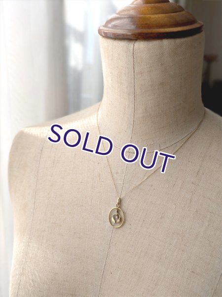 画像8: FIX ヤドリギのゴールドペンダント (8)