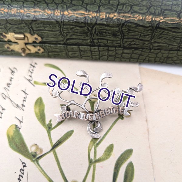 画像2: 『BOIS LE PRETRE』ヤドリギのブローチ (2)