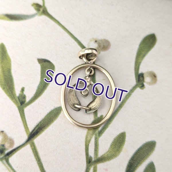 画像6: FIX ヤドリギのゴールドペンダント (6)