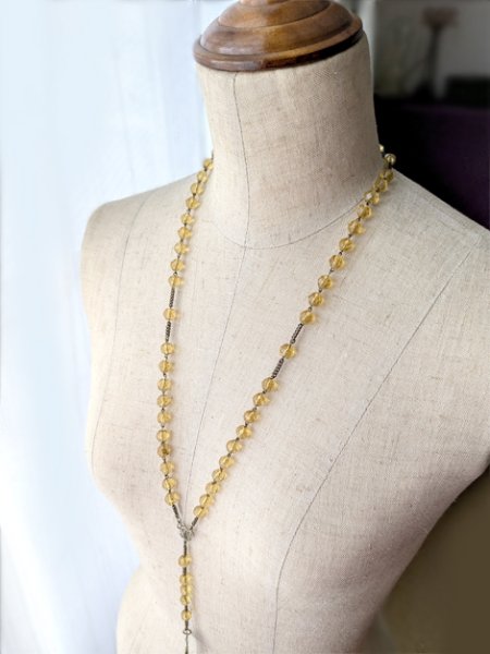 画像9: アンバーガラスのロザリオ (9)