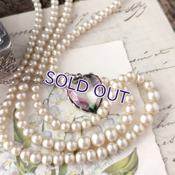 画像8: アイリスガラスのハートペンダント (8)