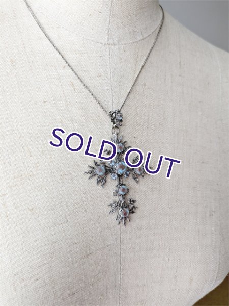 画像12: 麦の穂サフィレットクロスペンダント（BOX付） (12)