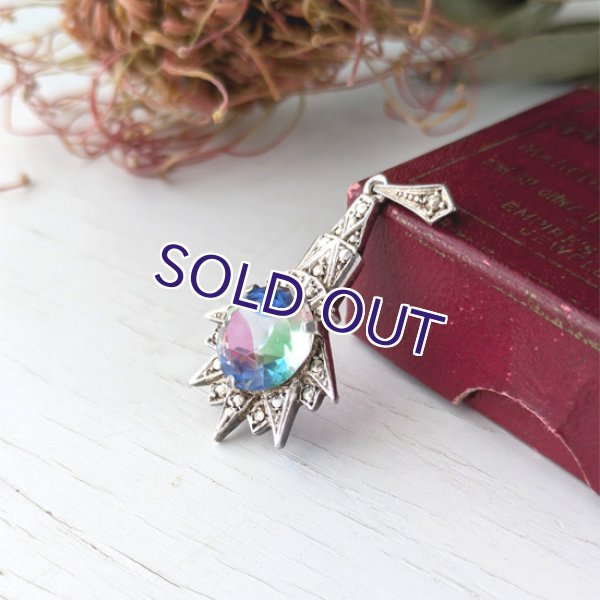 画像4: アイリスガラスのシューティングスターペンダント (4)