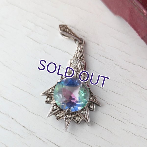 画像3: アイリスガラスのシューティングスターペンダント (3)