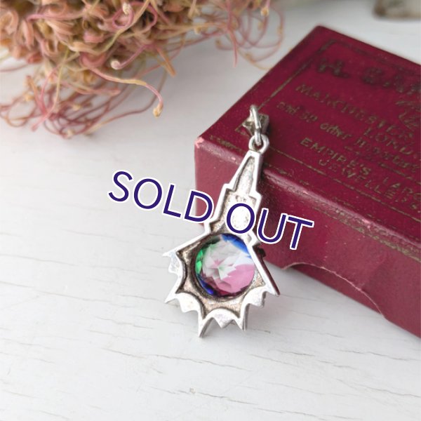 画像6: アイリスガラスのシューティングスターペンダント (6)