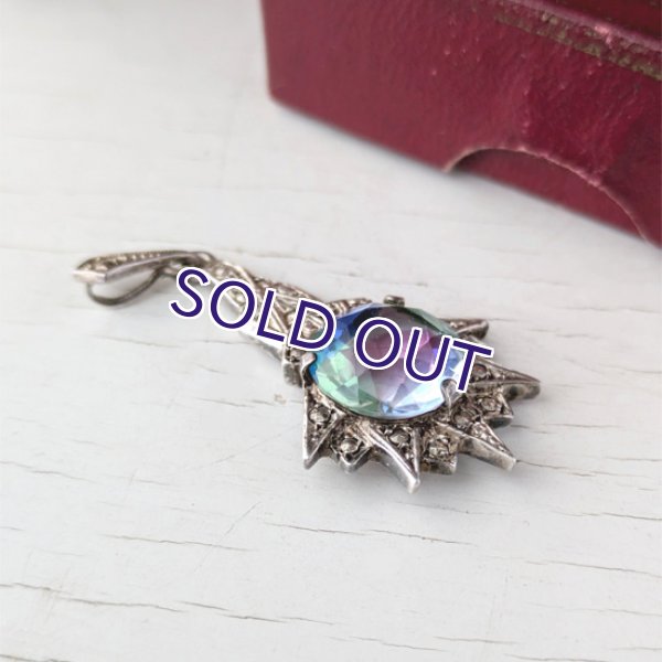 画像7: アイリスガラスのシューティングスターペンダント (7)