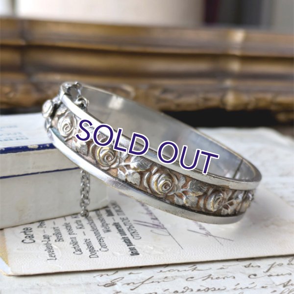 画像10: バラ装飾のバングルB (10)