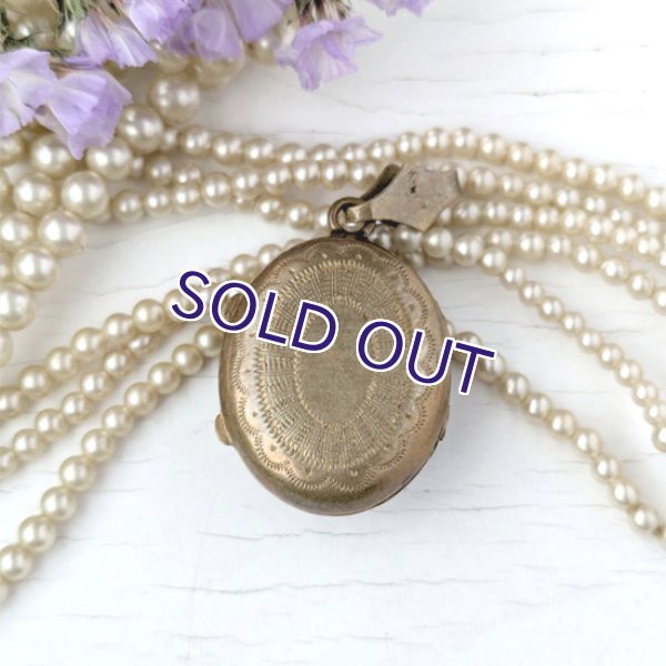 画像6: アメジストガラスのロケットペンダント (6)