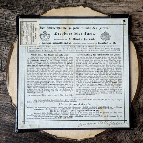 画像7: ドイツ製 クリッペル社星座早見盤 (7)