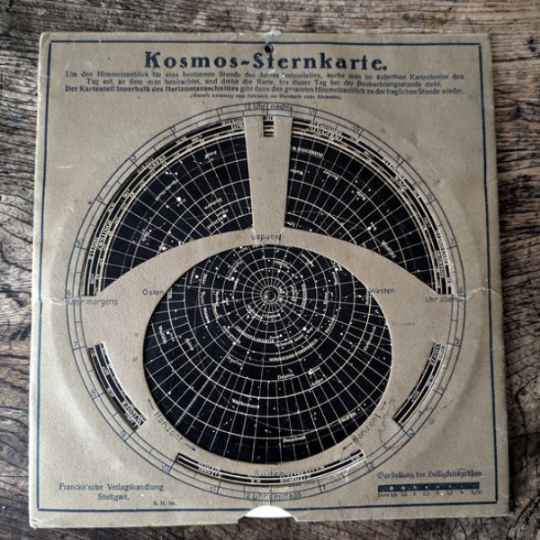 画像1: ドイツ製 フランク・コスモス社 星座早見盤B (1)