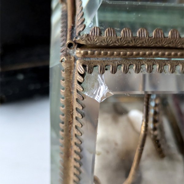 画像10: ベベルガラスの懐中時計ケース (10)