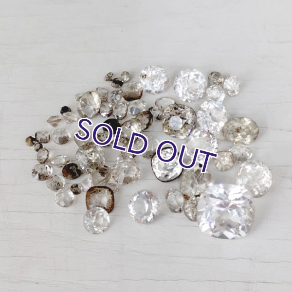 画像2: アンティークガラスルース詰め合わせC (2)