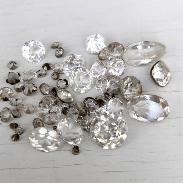 画像3: アンティークガラスルース詰め合わせK (3)