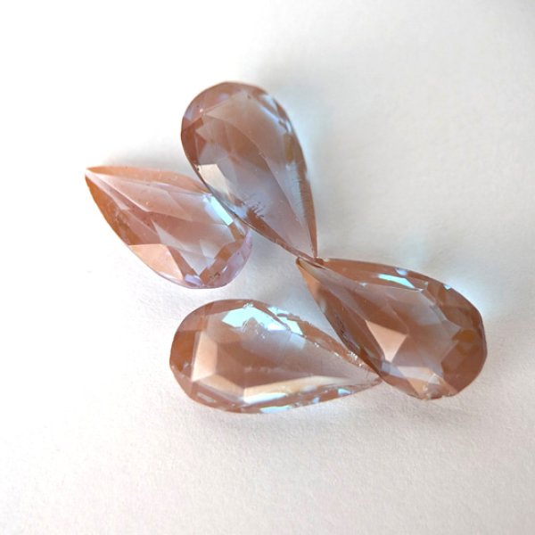 画像1: サフィレットルース ペア型B2 約1.5cm×8mm (1)