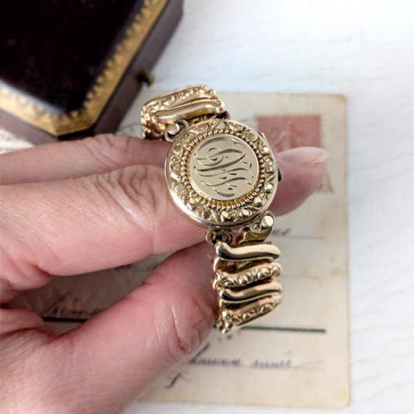 画像8: イニシャル『FAD』スウィートハートブレスレット (8)