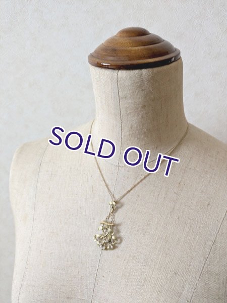 画像11: FIX ヤドリギのゴールドペンダント (11)