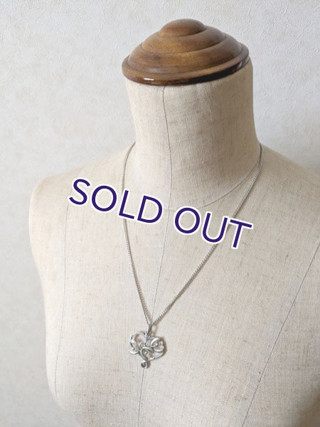 画像12: ヤドリギのノットハートペンダント（チェーン付） (12)