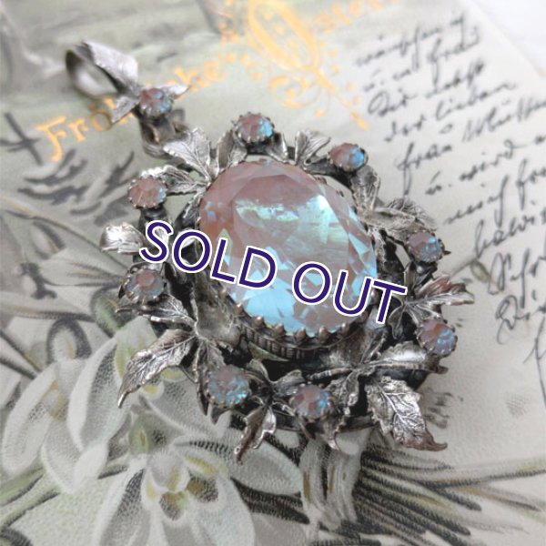 画像5: サフィレットのアールヌーヴォーロケットペンダント (5)