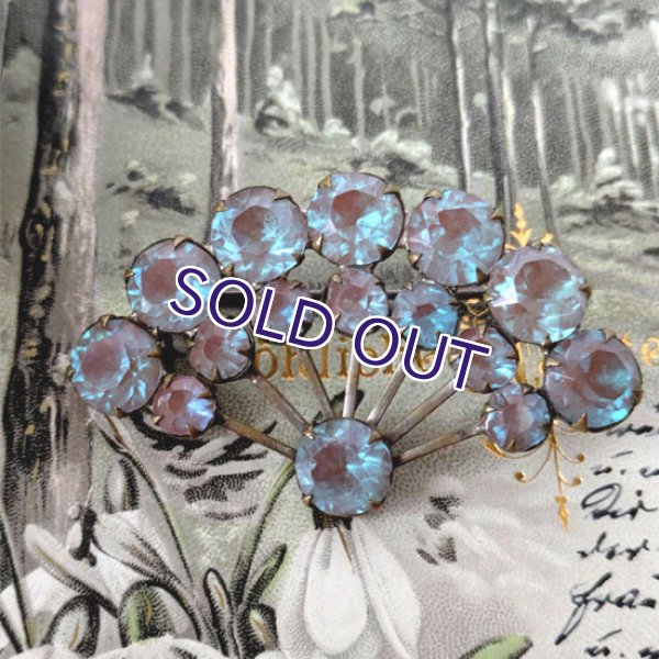 画像12: サフィレット大きなファンブローチ (12)