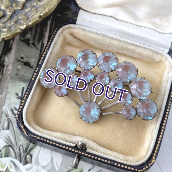 画像11: サフィレット大きなファンブローチ (11)