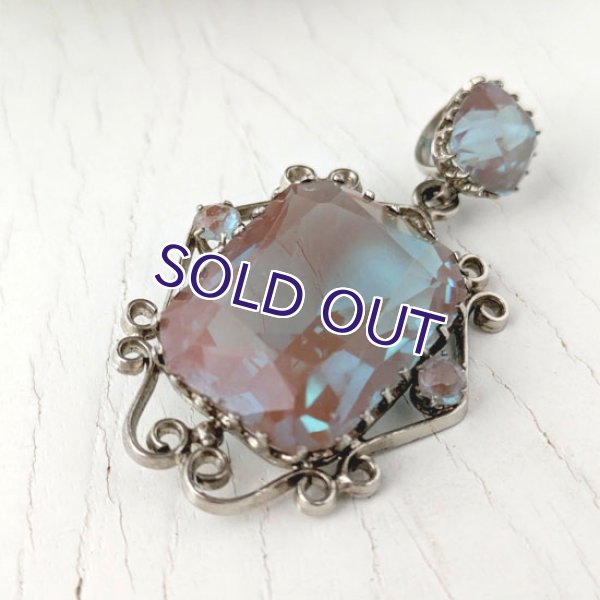 画像13: レクタングル特大サフィレットペンダント (13)