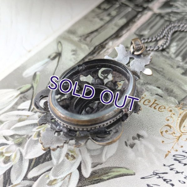 画像11: 藤色サフィレットロケットペンダント（チェーン付） (11)