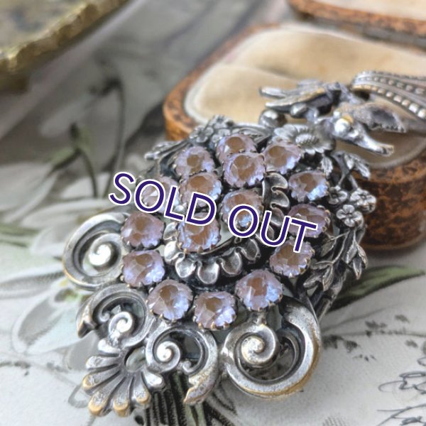 画像6: 藤色サフィレットロケットペンダント（チェーン付） (6)