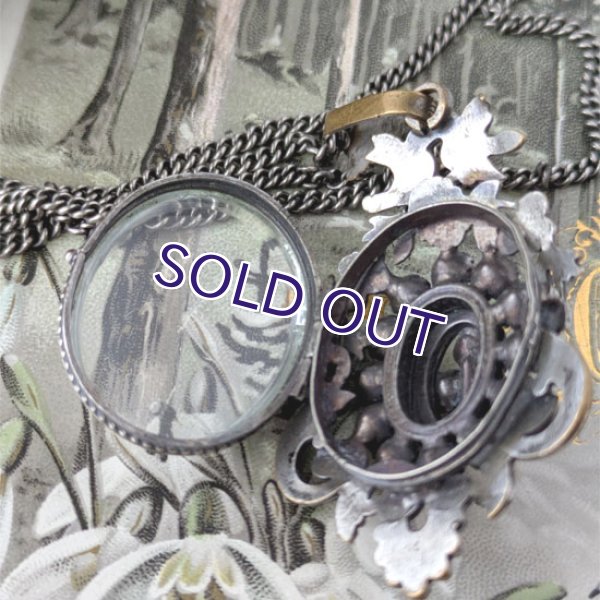 画像12: 藤色サフィレットロケットペンダント（チェーン付） (12)