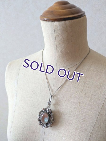 画像12: サフィレットのアールヌーヴォーロケットペンダント (12)