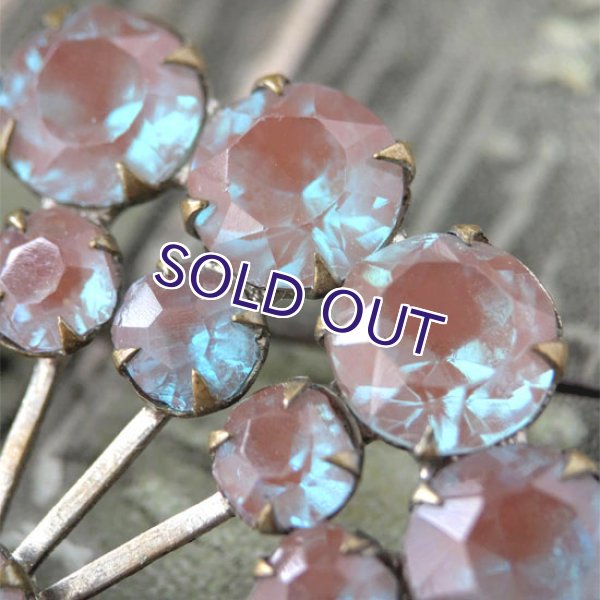 画像4: サフィレット大きなファンブローチ (4)