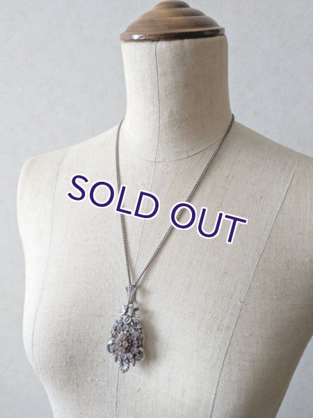 画像16: 藤色サフィレットロケットペンダント（チェーン付） (16)