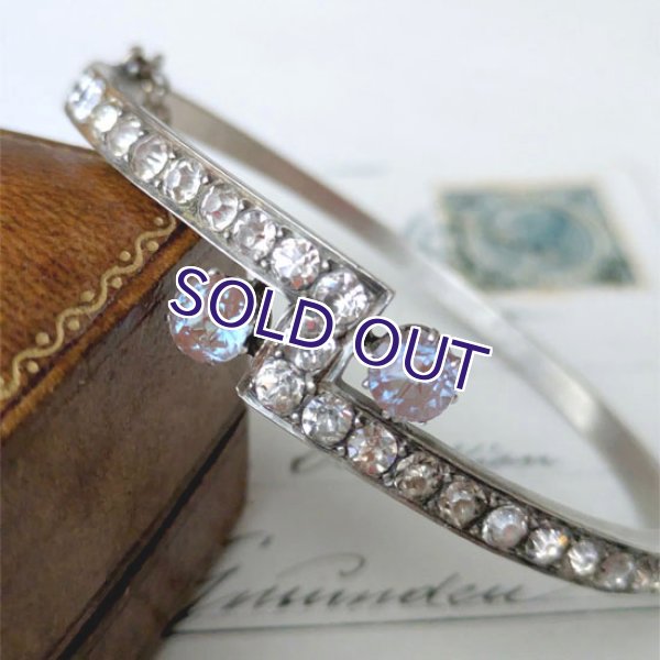 画像1: サフィレットのアールデコバングル (1)