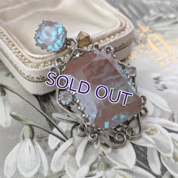 画像12: レクタングル特大サフィレットペンダント (12)