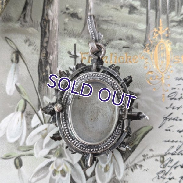 画像8: サフィレットのアールヌーヴォーロケットペンダント (8)