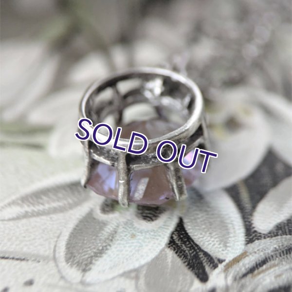 画像6: クッション型サフィレット一粒ペンダント（チェーン付） (6)