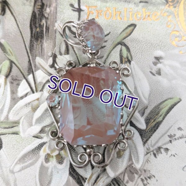 画像2: レクタングル特大サフィレットペンダント (2)